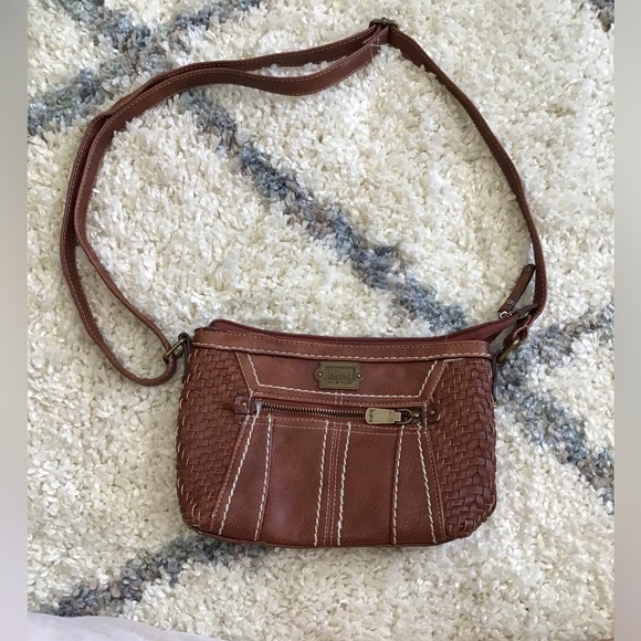 B.Ø.C Born Concept Small Brown Faux Leather Shoulder Bag - Picture 1 of 9